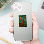 Sticker Conception de verre teinté de style Tiffany Cerf V (Téléphone)