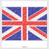 Sticker Conception du drapeau Union Jack (Feuille)