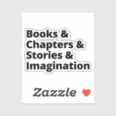 Sticker Conception du livre (Feuille)