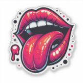 Sticker Conception dynamique de l'expression passionnée (Devant)