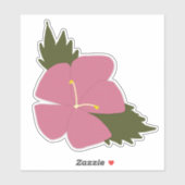 Sticker Conception florale (Feuille)