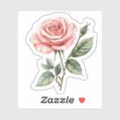Sticker Conception Florale (Feuille)