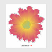Sticker Conception florale (Feuille)
