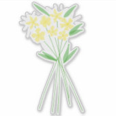 Sticker Conception florale (Devant)