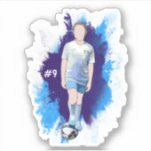 Sticker Conception personnalisée pour Natasha (Devant)