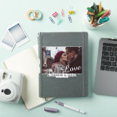 Sticker Conception photo personnalisée Couple (Couverture iPad)