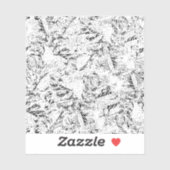 Sticker conception sèche Vingt-Deux (Feuille)