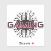 Sticker Conception unique d'autocollant de jeu pour un sty (Feuille)