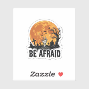Sticker Conception vectorielle de cimetière d'Halloween vi