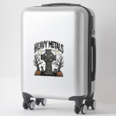 Sticker Conception vectorielle de cimetière Halloween de m (Sur valise)