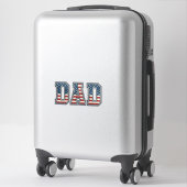 Sticker Conception vectorielle de lettrage de drapeau de p (Sur valise)