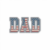Sticker Conception vectorielle de lettrage de drapeau de p (Devant)