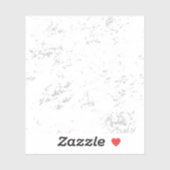 Sticker Conception vide Dix-huit (Feuille)