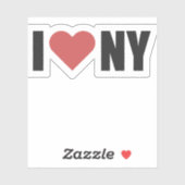Sticker Conception Vintage NYC Lover (Feuille)