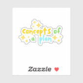 Sticker Concepts d'un plan (Feuille)