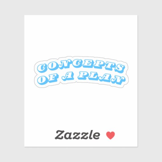 Sticker Concepts d'un plan (Feuille)