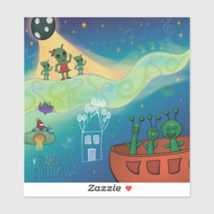 Sticker - Concert Alien