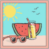 Sticker Concours de créativité d'été 2025 Miacy Winner (Devant)