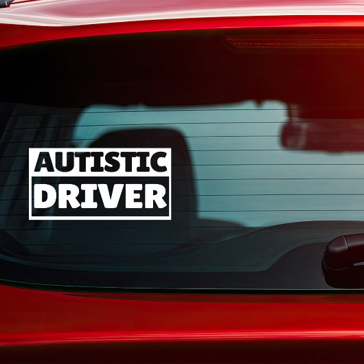 Sticker Conducteur autiste