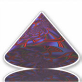 Sticker Cône géométrique (Devant)