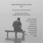 Sticker Confiance Dans Le Seigneur Ravissant L'Application (Devant)