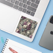 Sticker Conflits éternels – Victorien gothique (Ordinateur portable avec iPhone)