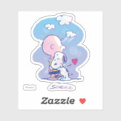 Sticker Confort et sécurité | Charlie & Snoopy Hug (Feuille)