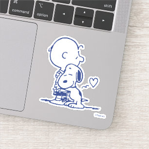 Sticker Confort et sécurité   Charlie & Snoopy Hug