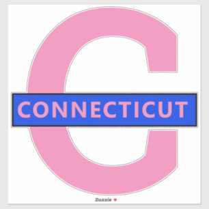 STICKER CONNECTICUT