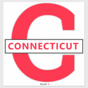 STICKER CONNECTICUT