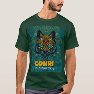 Sticker "Conri - Le Roi Loup" Magnifique T-shirt