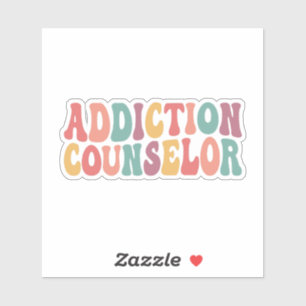 Sticker Conseiller en toxicomanie