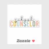Sticker Conseiller scolaire, Don Pour Conseiller scolaire (Feuille)