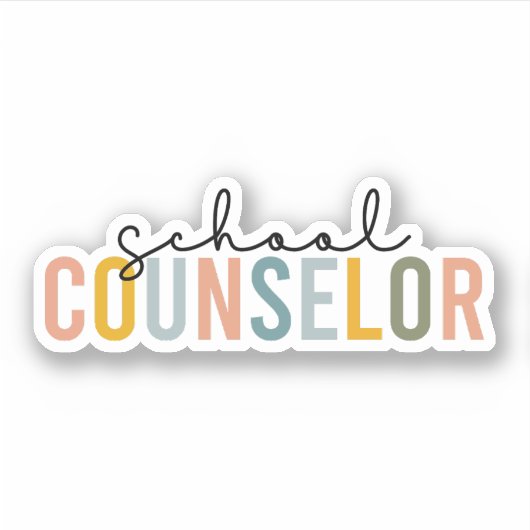 Sticker Conseiller scolaire, Don Pour Conseiller scolaire (Devant)