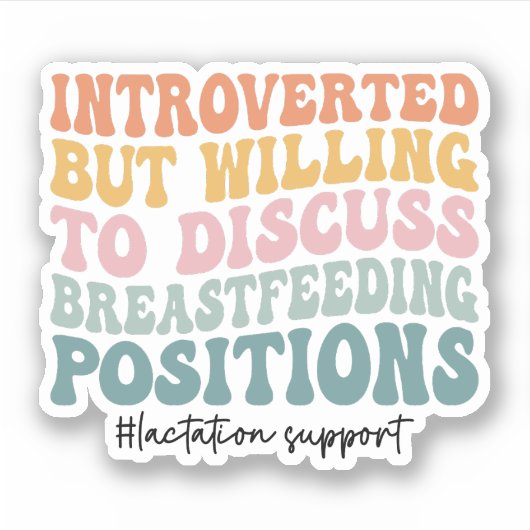 Sticker Conseillère en lactation Conseillère en lactation (Devant)