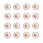 Sticker Conserve De Fraise Maison 2 En 16Feuille (Devant)