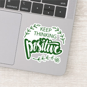 Sticker Conserver la pensée positive