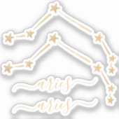 Sticker Constellation des baies x2 (Recto)