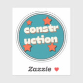 Sticker Construction (Feuille)