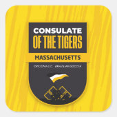 sticker Consulate of Tigers  (Devant)