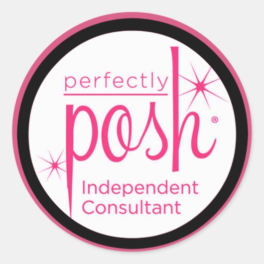 Sticker Consultant indépendant Posh Parfaitement (Devant)