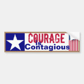 Sticker Contagious Courage (Devant)