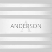 Sticker Contemporain Faux Argent Ombre Gris (Devant)