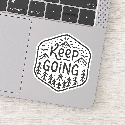 Sticker Continuez (Détail)