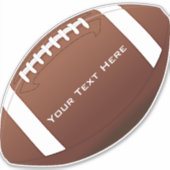 Sticker Contour Conception Football (Devant)