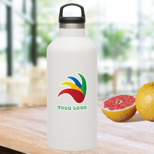 Sticker Contour-Couper votre logo, Bouteille d'eau d'entre