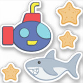 Sticker Contour pour le temps de bain (Devant)