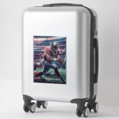 Sticker Contre-attaque futuriste (Sur valise)