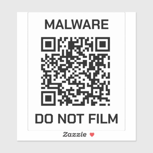 Sticker contre le bouclier de surveillance - Avert (Feuille)