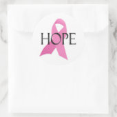 Sticker contre le cancer du sein Hope (Sac)